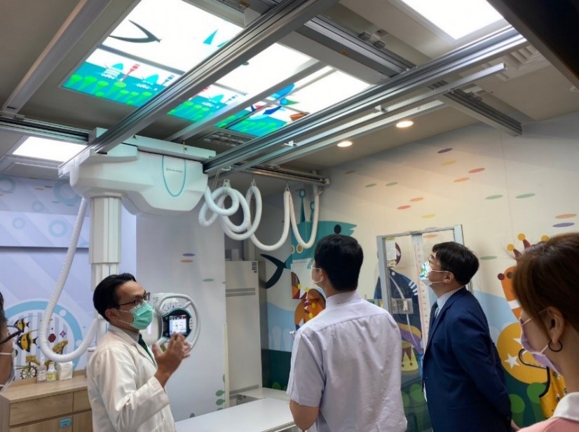 輔導醫療院所建立兒童友善醫療機制與環境大圖