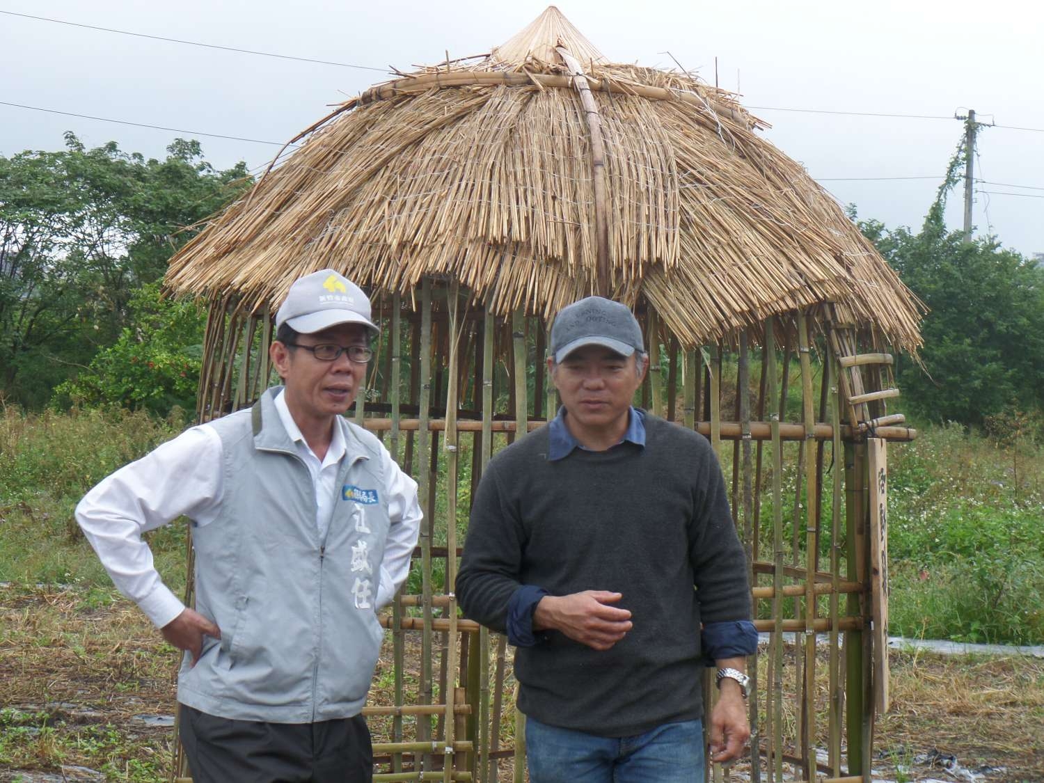 竹市首創雜草管理示範區 「移動雞堡」治雜草護生態大圖