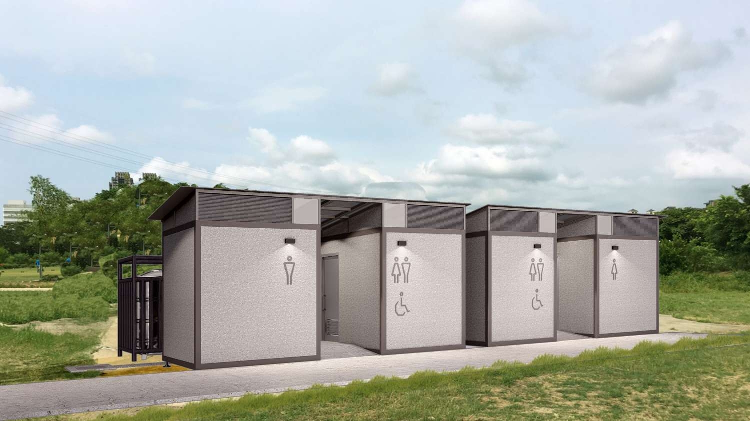新竹左岸公廁將大改造 超大空間可攜入自行車 林智堅市長：新竹左岸持續升級小圖共6張，pic4