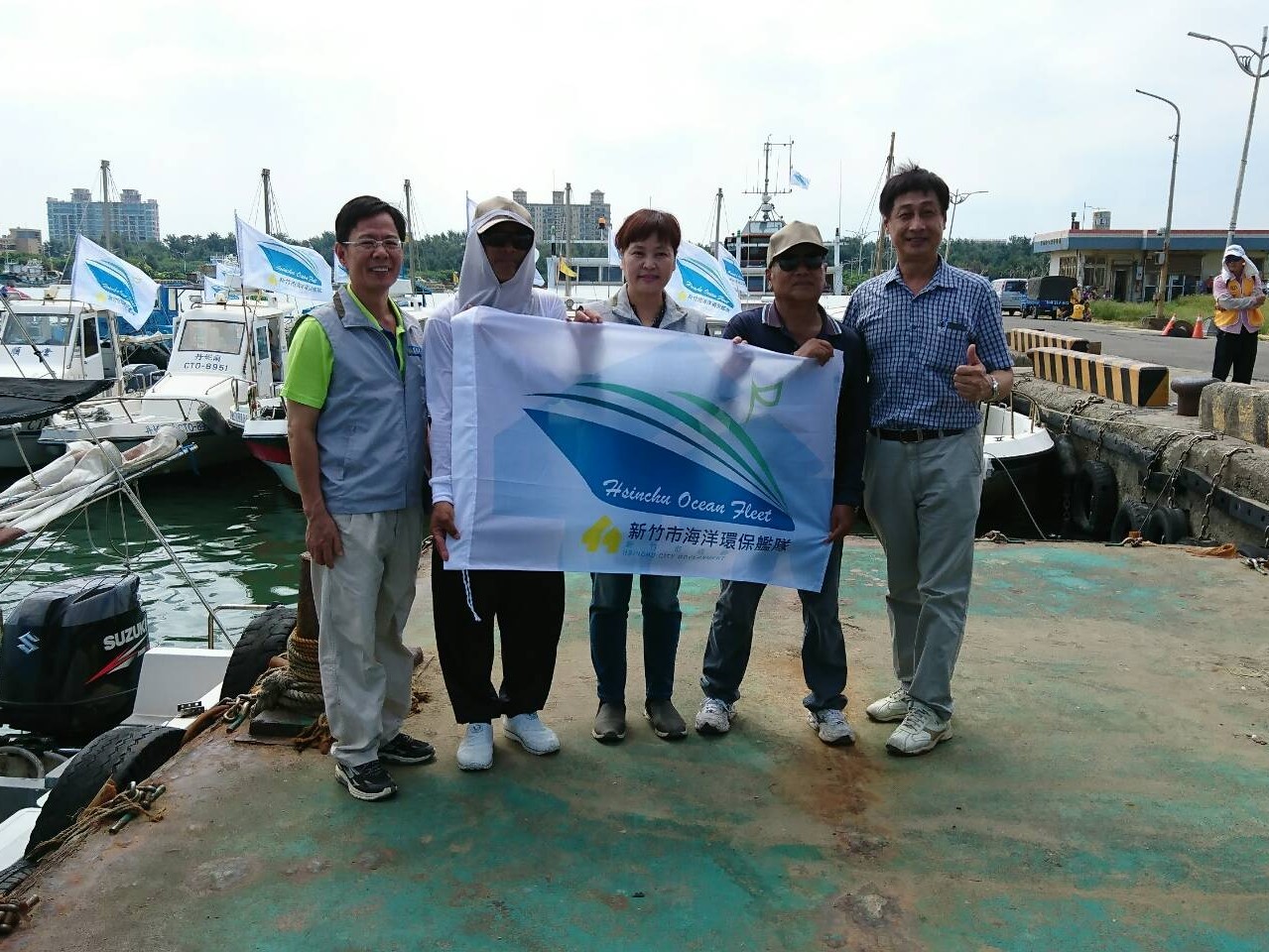 竹市號召百艘漁船組「環保艦隊」 年清3千公斤海洋廢棄物獲大獎肯定小圖共6張，pic4