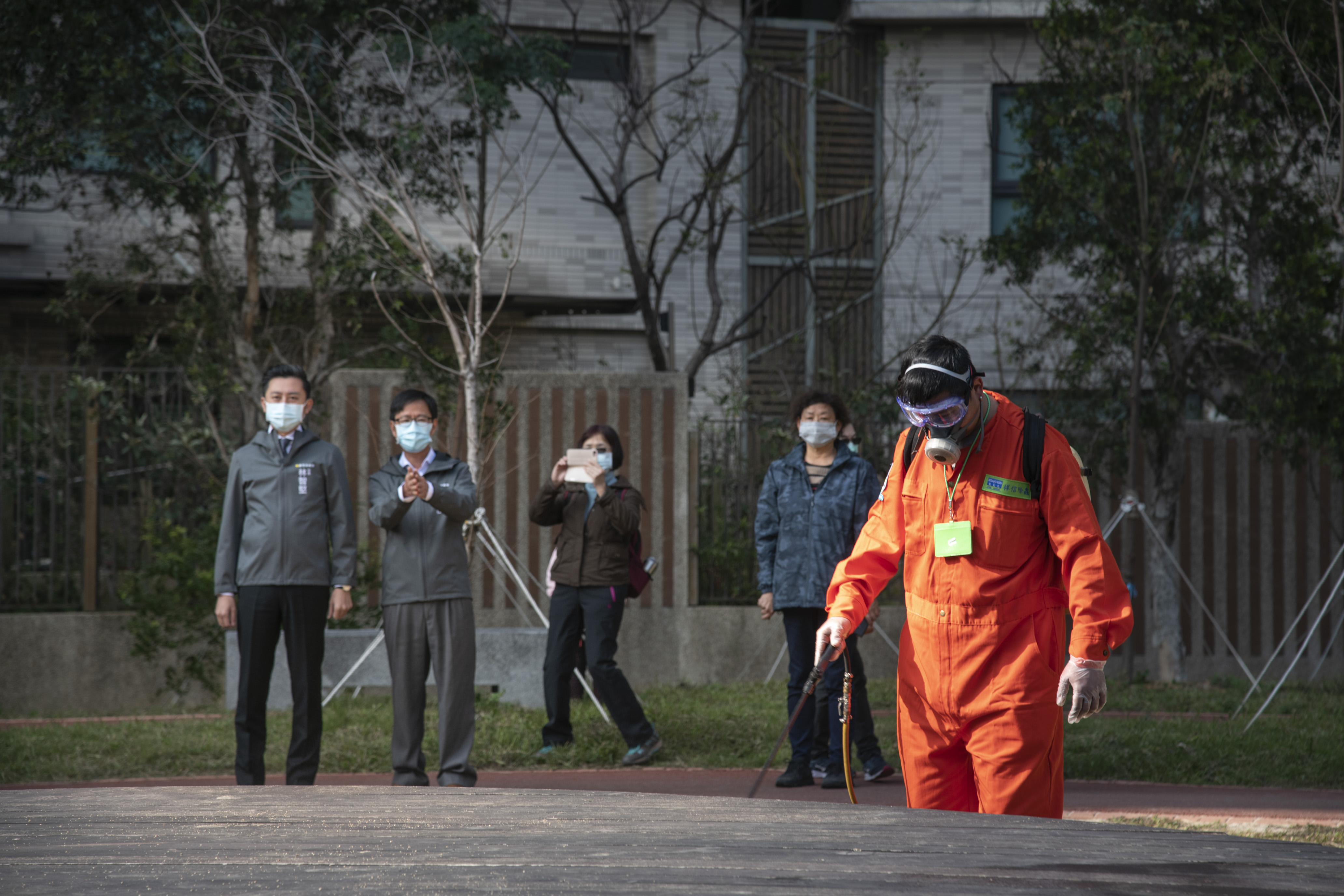 因應武漢肺炎疫情嚴峻  新竹市一周內完成民眾聚集場所預防性消毒作業小圖共6張，pic2