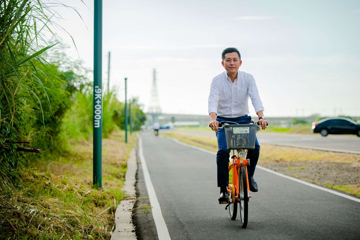 新竹左岸濕地增步道、生態解說平台　市長林智堅：連假來趟生態自行車之旅大圖