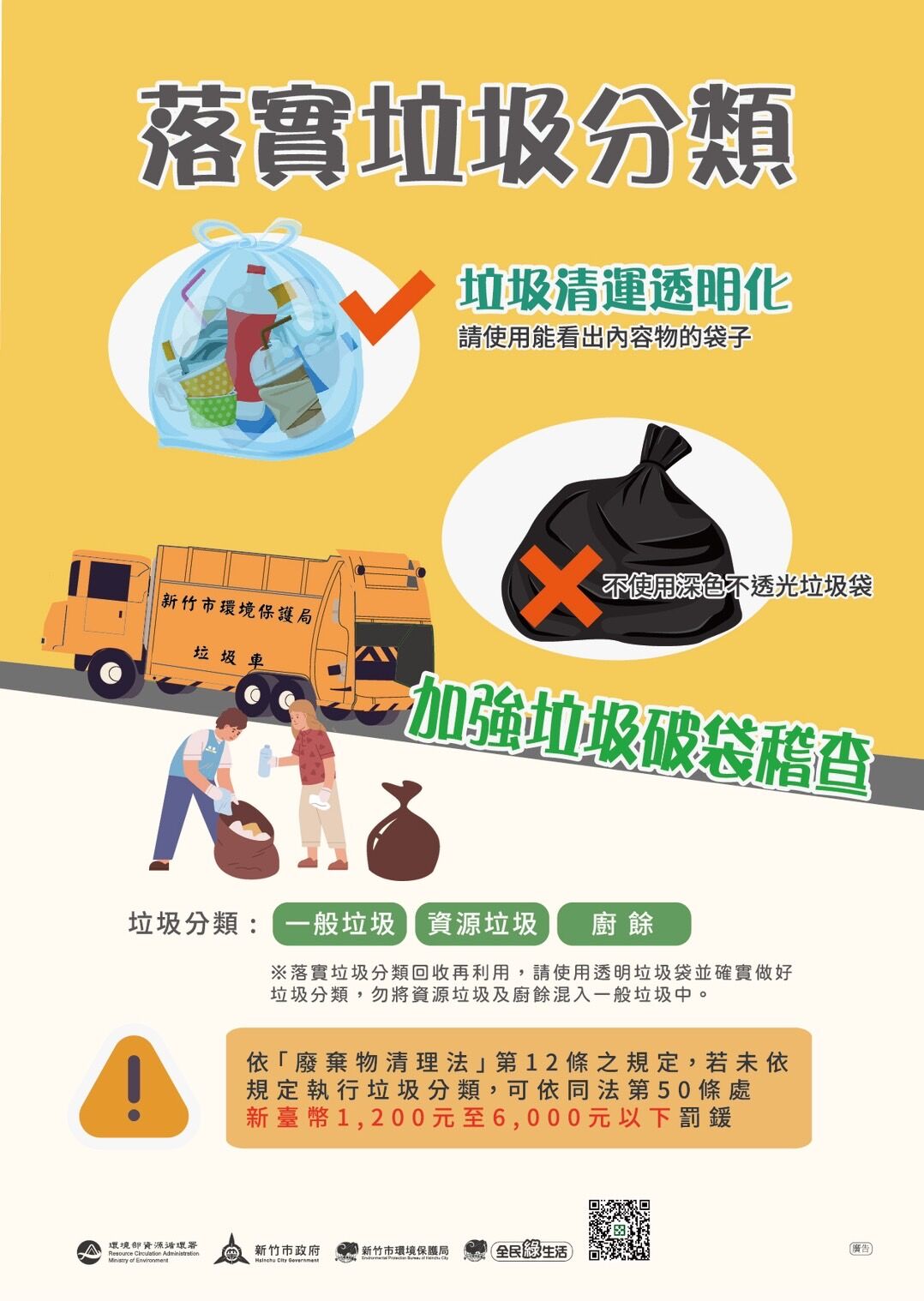 竹市強化垃圾分類成效顯著提升資源回收率 減少焚化爐負擔小圖共6張，pic4