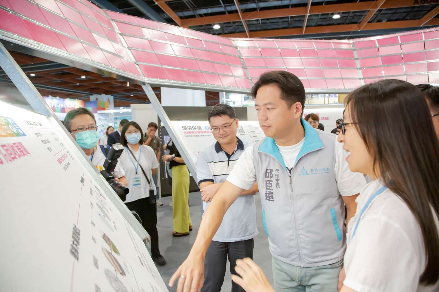 竹市首度參加亞太永續博覽會 邱臣遠代理市長開箱新竹館 盼打造永續城市新亮點小圖共6張，pic6