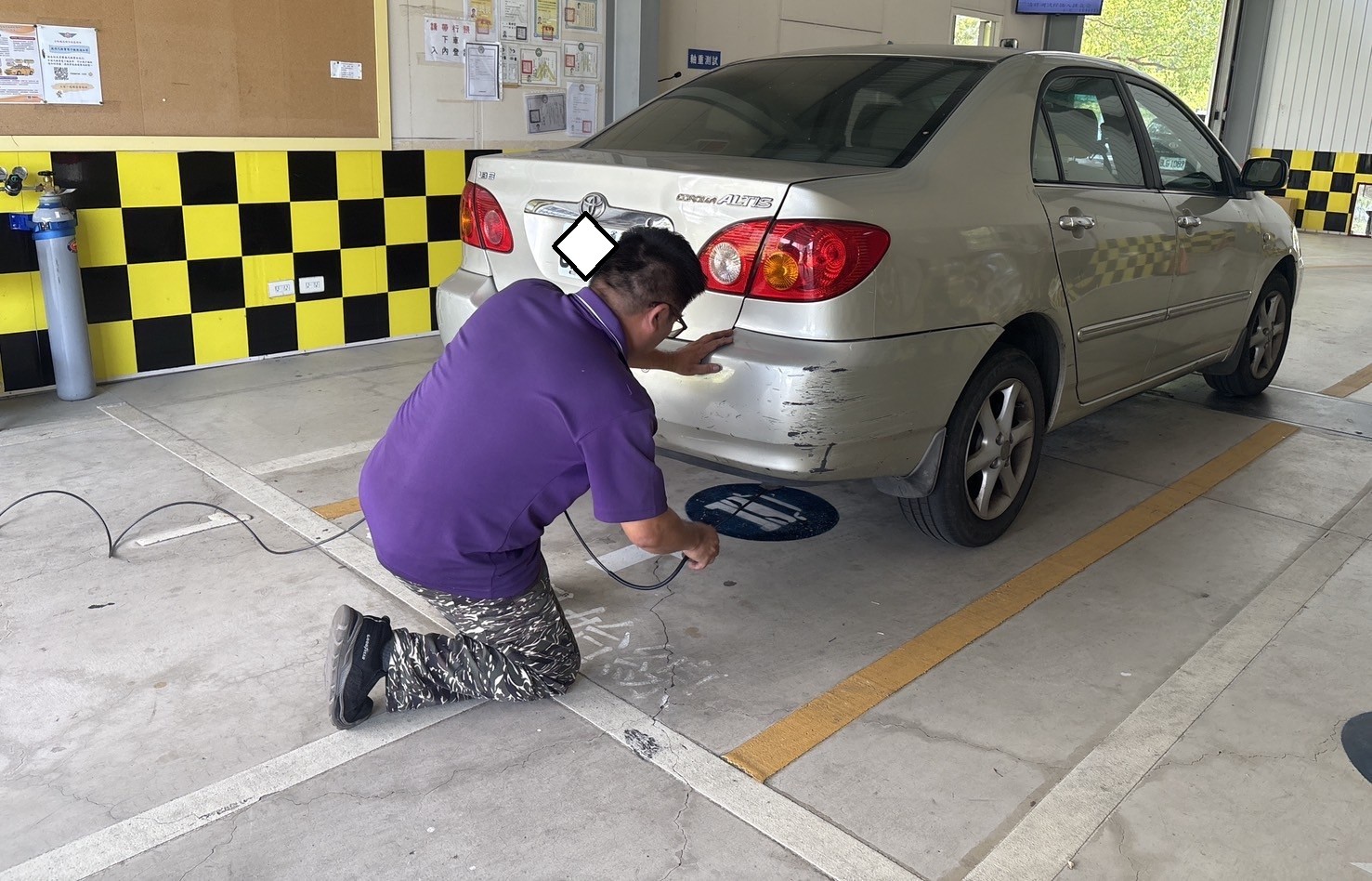 驗車更便利！竹市環保局輔導汽車代檢廠落實排氣檢驗服務小圖共6張，pic3